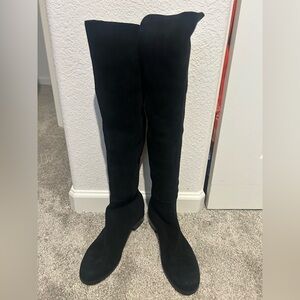 Stuart Weitzman 5050 Bold Over-the-Knee Boots Gisele In Black $895 New Size 8